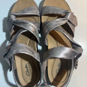 Clark’s Taupe Metallic